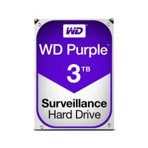 DISCO DURO PARA VIDEOVIGILANCIA WESTERN DIGITAL WD PURPLE 3.5'', 3TB, SATA III, 6 GBIT/S, 64MB CACHE