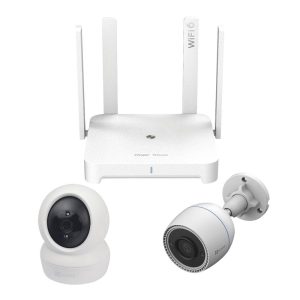 KIT DE CÁMARAS WI-FI CON ROUTER, INCLUYE 1 CÁMARA C6N, 1 CÁMARA CS-C3TN, 1 ROUTER RGEW1800GXPRO, RGEW1800GXPRO/C6NC3TN