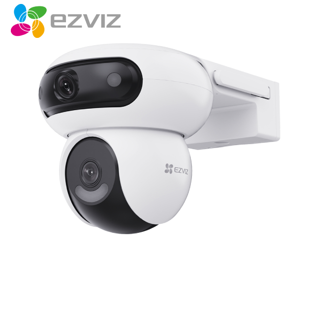 CÁMARA DOBLE LENTE PT, ROTACIÓN EN AMBOS LENTES, WI-FI, 4MP+ Y 4MP (RESOLUCIÓN 8 MEGAPIXEL ), AUTO SEGUIMIENTO INTELIGENTE, VISIÓN COLOR NOCTURNA, CS-H90