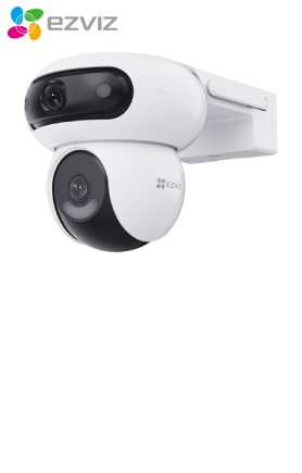 CÁMARA DOBLE LENTE PT, ROTACIÓN EN AMBOS LENTES, WI-FI, 4MP+ Y 4MP (RESOLUCIÓN 8 MEGAPIXEL ), AUTO SEGUIMIENTO INTELIGENTE, VISIÓN COLOR NOCTURNA, CS-H90