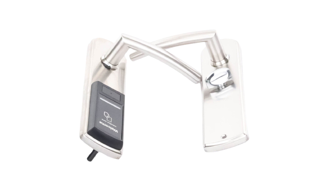 CERRADURAa IZQUIERDA PARA HOTELES CON LECTURA DE TARJETAS MIFARE, LH3000L