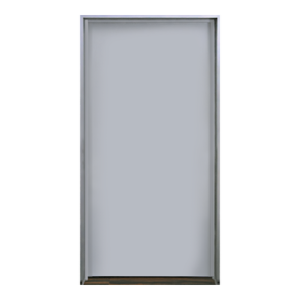 Puerta metálica galvanizada 3' 0" x 7' 0" / Resistente a fuego por 180 min. /Preparación para cerradura cilíndrica y refuerzo para cierra puerta