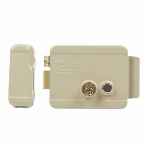 CERRADURA ELECTROMECÁNICA IZQUIERDA ASSA ABLOY, CON BOTÓN, EXTERIOR, 321-DCBI-ABG