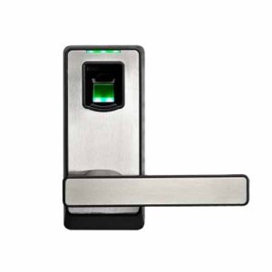 CERRADURA INTELIGENTE ZKTECO CON LECTOR DE HUELLAS PL10, 60 USUARIOS, PL10