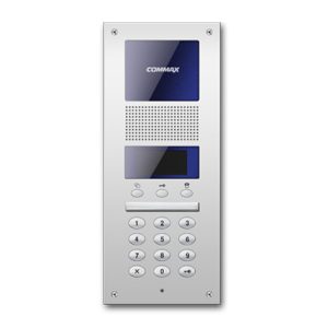 COMMAX DRC40K - Frente de Calle para Videoportero con Cámara 960H y Sensor de Luz, Volumen Ajustable, Soporta 2 Monitores COMMAX