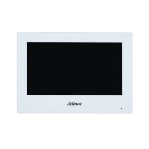 DAHUA VTH2621G-WP - Monitor IP Touch de 7" WiFi/ Serie Lite con PoE/ Ideal para uso interior/ Compatible con KTW02/ Cuenta con Modo No Molestar y soporta 9 extensiones villa, 4 de departamento y 1 principal WiFi intercom/ #VDP #MCI1