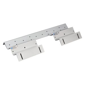 YLI YM60ZPACK Paquete de Cerradura Magnética YM60 60Kg (120LB) incluye Soporte de Fijación tipo Z