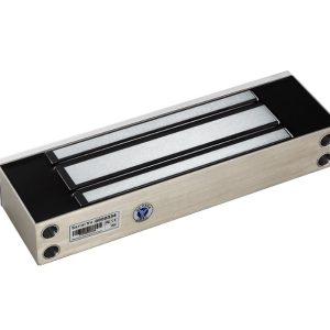 YLI YM500NLED - Cerradura Magnética con Indicador Led para Control de Acceso / Uso rudo / Interior / Fuerza de Sujeción 500 kg o 1200 Lb / Voltaje Doble 12 ó 24 VDC / Compatible con Soporte MBK500NZL #HD5