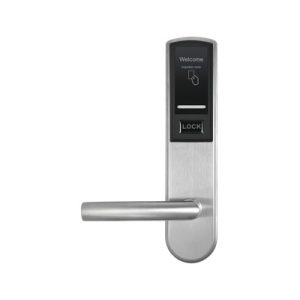 ZKTECO LH3600L - Cerradura Izquierda para Hotel con Tecnología Mifare 13.56 MHz, Compatible con Puertas de 35 a 55 mm de Grosor, Estándar Americano, con 5 Pestillos de Seguridad #MCI2