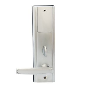 ZKTECO LH6800R- Cerradura derecha para hotel / MIFARE 13.56 Mhz / 35 a 45 mm grosor de puerta / Aleación de Zinc / 224 eventos