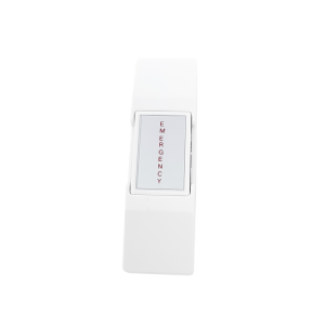 SFIRE SF12EMG Botón De Pánico, Con leyenda de Emergencia /Aplicaciones para Paneles de alarma, control de acceso, Videovigilancia/ Fácil Uso