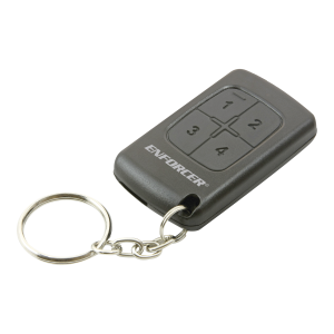 ENFORCER SECOLARM SK-919T4-GNQ Transmisor Tipo Llavero/ De 4 canales, Para Receptor SK-910R4Q, Secolarm, Frecuencia 315 MHz