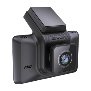 HIKVISION AE-DC4328-K5 Cámara de Tablero, Cámara Frontal de 4 Megapixel (2K) y Trasera de 2 Megapixel (1080p), H.265, Pantalla Táctil 3″, WiFi, G-Sensor, Micrófono y Bocina Integrada, Micro SD, Soporta App, Fácil de Instalar